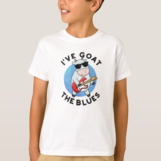 Ik heb de Blues Funny Animal Pun. T-shirt (Voorkant)