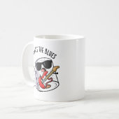 Ik Heb De Blues Grappige Eerste Hulp Pun Koffiemok (Voorkant links)
