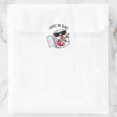 Ik Heb De Blues Grappige Eerste Hulp Pun Ronde Sticker (Tas)