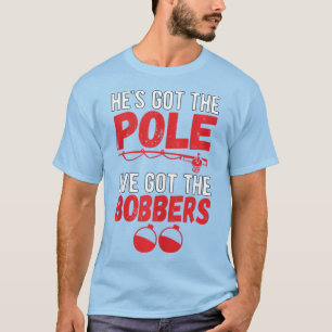 Ik heb de Bobbers Dirty Geviste Humor Quote T-shirt