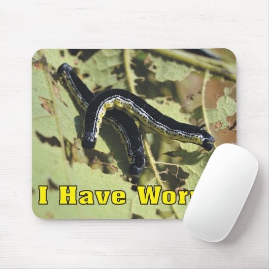 Ik heb de boomstammen van Catalpa Muismat (Met muis)