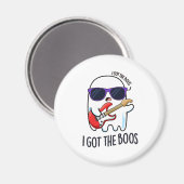 Ik heb de Boos Funny Halloween Music Ghost Pun Magneet (Voorkant / Achterkant)