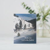 Ik heb de Californische Zephyr doorzocht Briefkaart (Staand voorkant)