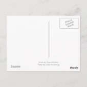 Ik heb de Californische Zephyr doorzocht Briefkaart (Achterkant)