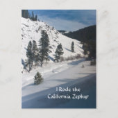 Ik heb de Californische Zephyr doorzocht Briefkaart (Voorkant)