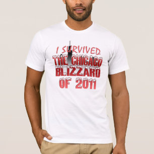 Ik heb de Chicago Blizzard van 2011 overleefd T-shirt