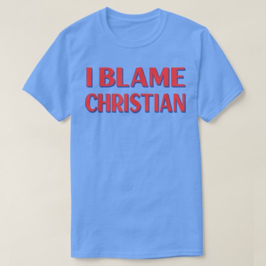 Ik heb de Christelijke naam Boeddy Nickname Funn T-shirt (Design voorkant)