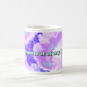 Ik heb de controle over mijn toekomst koffiemok (Center)