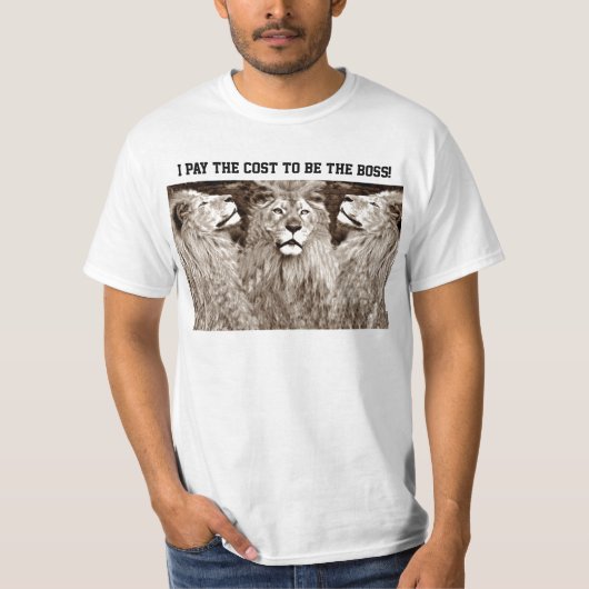 Ik heb de controle. t-shirt (Voorkant)