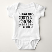 Ik heb de coolste moeder Baby bodysuits (Voorkant)