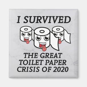 Ik heb de crisis rond de grote toiletpapier van 20 magneet