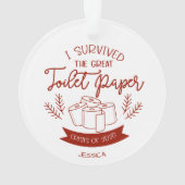 Ik heb de crisis rond de grote toiletpapier van 20 ornament (achterkant)
