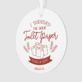 Ik heb de crisis rond de grote toiletpapier van 20 ornament (voorkant)