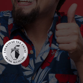 Ik heb de cruise shutdown overleefd ronde button 5,7 cm