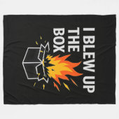 Ik heb de deken van de doosflanel opgeblazen (Voorkant (Horizontaal))