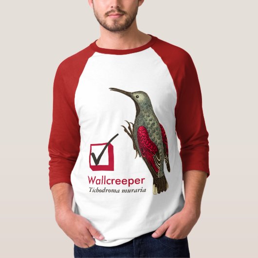 Ik heb de doos van de Wallcreeper gezien... T-shirt (Voorkant)