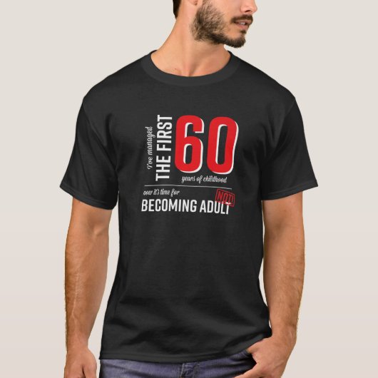 Ik heb de eerste 60 jaar kindergeld beheerd. t-shirt (Voorkant)