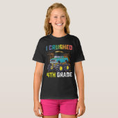 Ik heb de eindexamen van de monstertruck in de 4e  t-shirt (Voorkant volledig)
