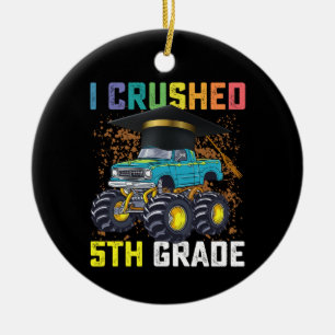 Ik heb de eindexamenfeestruck van de 5e klas monst keramisch ornament