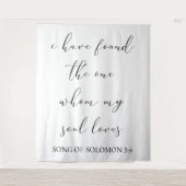 Ik heb de ene bruiloft achtergrond gevonden wandkleed (Voorkant)