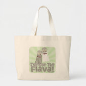 Ik heb de Flava. Grote Tote Bag (Voorkant)