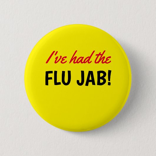 Ik heb de Flu Jab Gele Button gehad (Voorkant)