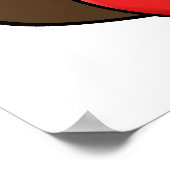 Ik heb de grappige poep blues woordspeling poster (Hoek)