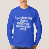 Ik heb de Great California Blackout van 2019 overl T-shirt (Voorkant)