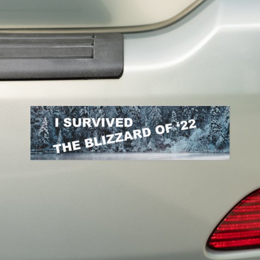 Ik heb de hagedis van 2022 overleefd bumpersticker (Op auto)