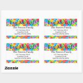 Ik heb de handgeschilderde waterverf sticker verpl (Vel)