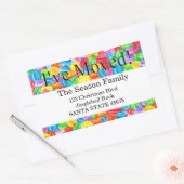 Ik heb de handgeschilderde waterverf sticker verpl (Envelop)