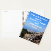 Ik heb de Heer voor me gezet... de Bijbelverse. Planner (Display)