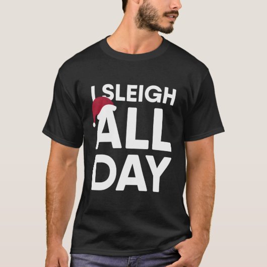 Ik heb de hele dag geslapen t-shirt (Voorkant)