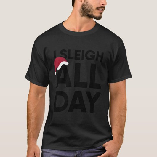 Ik heb de hele dag geslapen t-shirt (Voorkant)