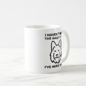 Ik heb de helft niet gehoord koffiemok (Voorkant rechts)