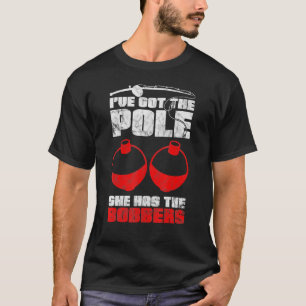 Ik Heb De Hengel Zij Heeft De Dobbers Vissen 1 T-shirt