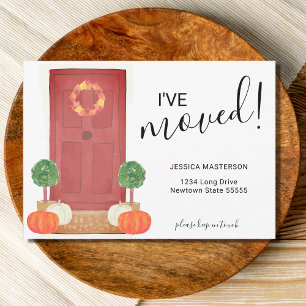 Ik heb de Herfst van de Deur Bewegd. Aankondiging