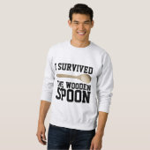 IK HEB DE HOLEN LEPEL OVERLEEFD, Grappige T-shirts (Voorkant volledig)