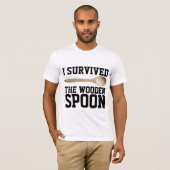 IK HEB DE HOLEN LEPEL OVERLEEFD, Grappige T-shirts (Voorkant volledig)