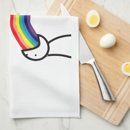 Ik heb de homo meme theedoek (Quarter Fold)