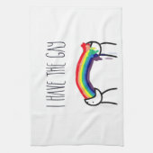 Ik heb de homo meme theedoek (Verticaal)