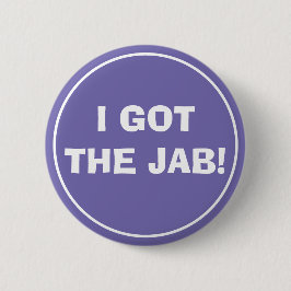 IK HEB DE JAB (Lavender) Button