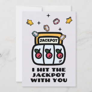 IK HEB DE JACKPOT MET JOU GEWONNEN FEESTDAGENKAART