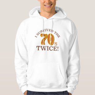 Ik heb de jaren '70 twee overleefd hoodie
