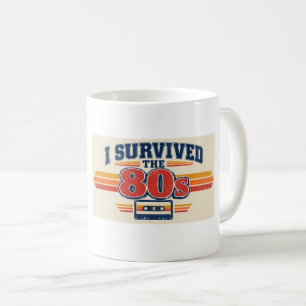 Ik heb de jaren 80 Retro Vintage Nostalgie Koffie Koffiemok
