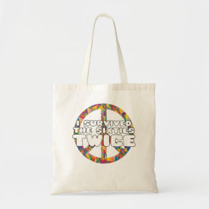 Ik heb de jaren zestig twee overleefd tote bag