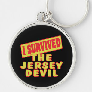 IK HEB DE JERSEYDUIVEL OVERLEEFD SLEUTELHANGER