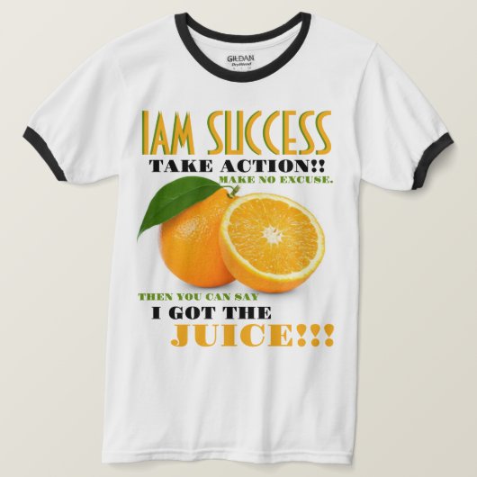 IK HEB DE JUICE T-SHIRT (Design voorkant)