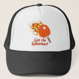 Ik heb de Kahoonas die pingpong Trucker Pet