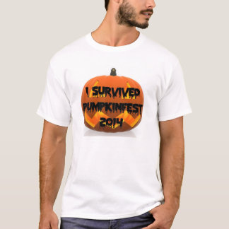 Ik heb de Keene Pumpkinfest 2014 overleven T-shirt